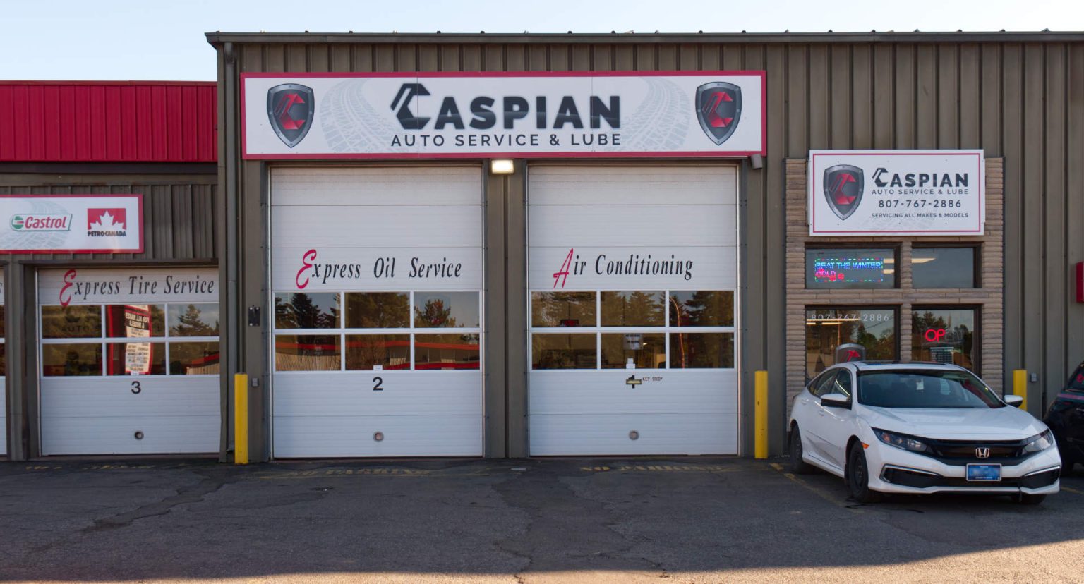 Caspian Auto Service & Lube Front of Store